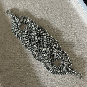 𝅺Stella & Dot Petra Braided Chain Bracelet